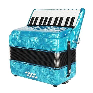 Imagem de Piano Acordeão De 22 Teclas 8 Baixos, Com Alça, Instrumento De Teclado, Para Estudantes Iniciantes, Fascinante, Som Mais Suave
