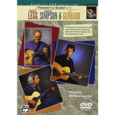 Imagem de A Fingerstyle Summit with Adrian Legg, Martin Simpson & Ed Gerhard: Performances, Instruction, and Panel Discussions Featuring Three of the Finest Players on the Fingerstyle Scene (DVD)