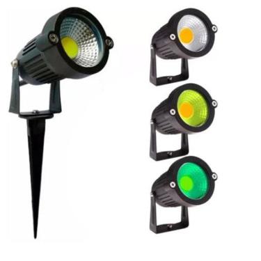 Imagem de Luminária Espeto Jardim Cob Led 3W Prova Dágua Bivolt