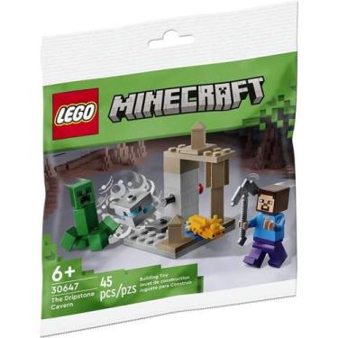 Imagem de A Caverna Gotejante Minecraft - Lego 30647