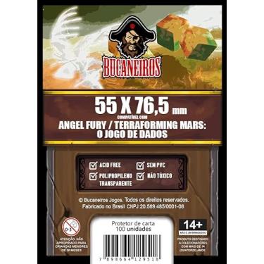 Imagem de Sleeve Customizado para Terraforming Mars: O Jogo de Dados/Angel Fury - Cartas Pequenas (55 x 76,5)