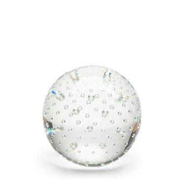 Imagem de Peso Tela Bola Transparente Murano Cristais Cadoro