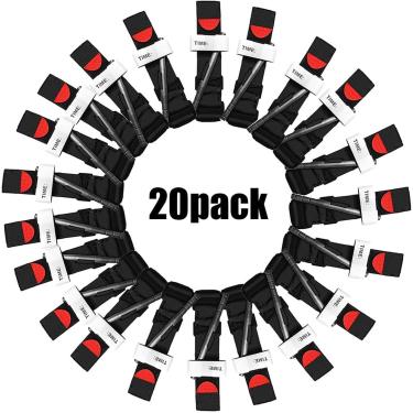Imagem de Torniquete TQ, 10-200Pack TQ - A aplicação de controle hemostático de combate mais rápido, seguro e eficaz com uma só mão para torniquetes médicos de primeiros socorros (C: pacote de 10, S: