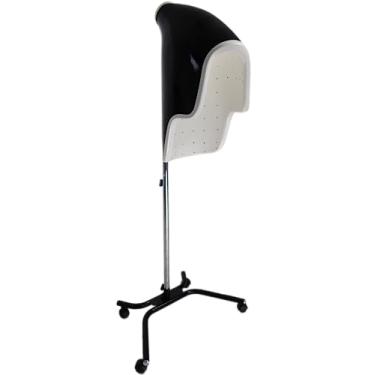 Imagem de Difusor de Cachos Aries Air 360 Preto com Branco (Pedestal Preto)