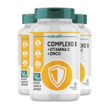 Imagem de Complexo B Nutralín com Vitamina C e Zinco 60 Comprimidos 3un