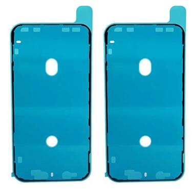 Imagem de MEEFIX moldura de tela frontal impermeável antipoeira fita adesiva de substituição para iPhone 6S 7 Plus 8 X, For iPhone XR, Preto