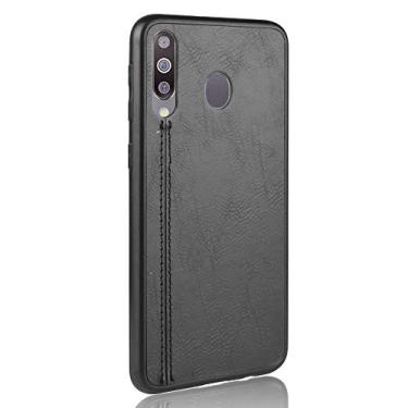 Imagem de Capa para celular Samsung Galaxy M30 Capa robusta Proteção 360° Capa de couro suave para Samsung Galaxy M30