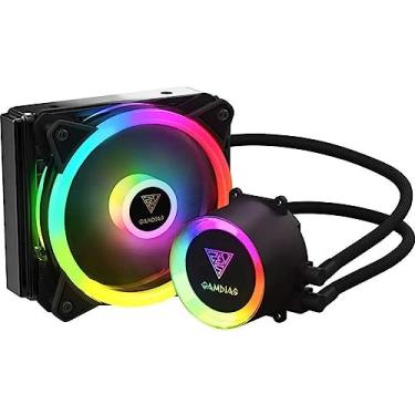 Imagem de Water Cooler Gamdias Chione E2-120R RGB Preto 120mm