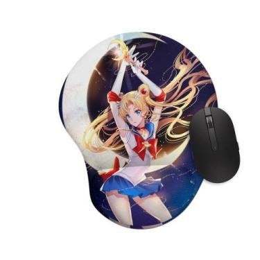 Imagem de Mouse pad Ergonômico Sailor Moon Usagi Tsukino mod2 - Starnerd