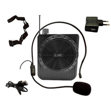 Imagem de Megafone Amplificador Voz Microfone K150T Professor Radio - Inova