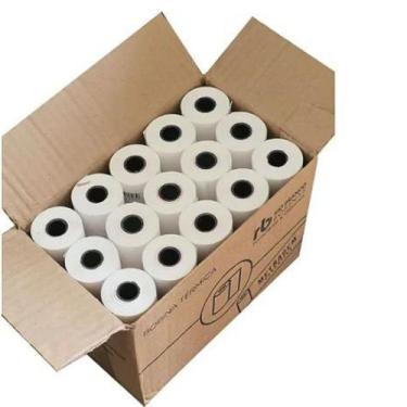 Imagem de Bobina P/ Máquina de Cartão Crédito Débito Caixa Com 100 Und - Papelar