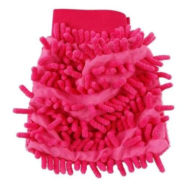 Imagem de Luva de Limpeza Tira Pó N240251-0 Rosa Pink - Quanhe