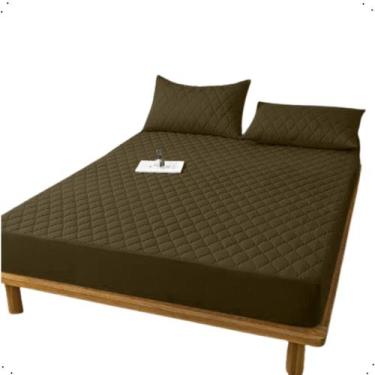 Imagem de Capa Protetora Colchao Queen Matelado Impermeável Cores - RG Shops cap