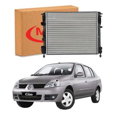 Imagem de Radiador Agua Renault Clio Sedan 1.0 1.6 Sem Ar 2003 A 2009 - MTF