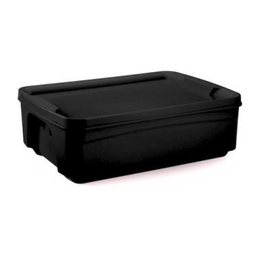 Imagem de Caixa Plastica Agraplast Pop 42 Litros 1018 Cor: Preto