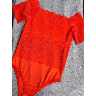 Imagem de Body renda casual - Sm criações , Vermelho