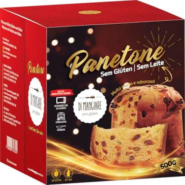 Imagem de Panetone 500g Sem Glúten e Sem Leite