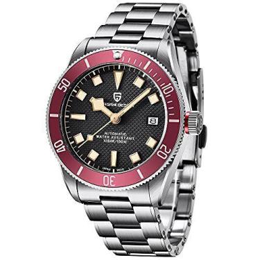 Imagem de Relógios masculinos com design pagani Black Bay Hommage 42 mm japonês 