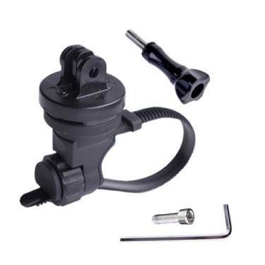 Imagem de NELboNs Suporte adaptador para câmeras Go Pro Action de liberação rápida para guidão frontal Hero DJI Insta 360, suporte de alça de parafuso de polegar