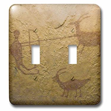 Imagem de 3dRose LSP_92519_2 Pictografia, Canyon deChelly NP, Native American-US32 AWY0005-Angel Wynn Interruptor duplo