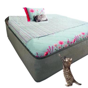 Imagem de Capa de proteção Cama box Solteiro e Arranhador Para Gatos - Au Au Mia