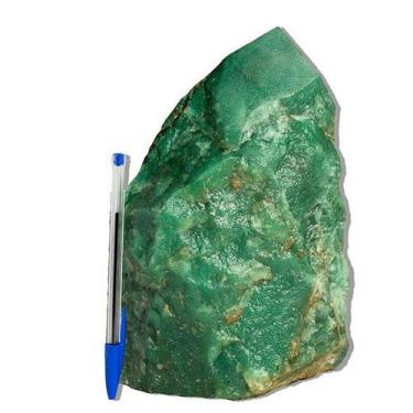 Imagem de 01 Quartzo Verde Pedra Pé e Bico Serrado 3,5Kg 22cm Tipo B - Cristaisd