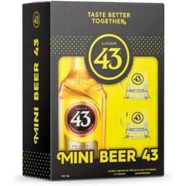 Imagem de Kit Licor 43 700 Ml + 2 Mini Canecas