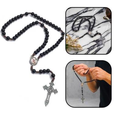 Imagem de Terço De São Miguel Arcanjo com Crucifixo Espada - FORNECEDOR 6