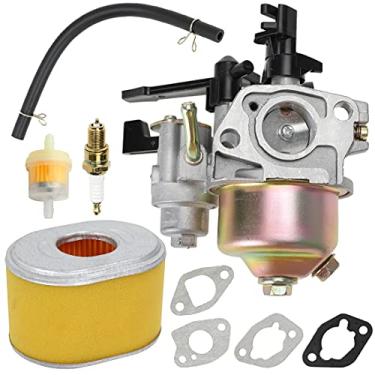 Imagem de FVRITO Kit de velas de ignição de filtro de carburador para predador de 6,5 hp 196cc 212cc GX160 GX200 CT200U BT200X RB200 Trail 200 Baja Massimo MB200 MB165 KT196 TrailMaster OHV Motor Mini Bike Go Kart Peças