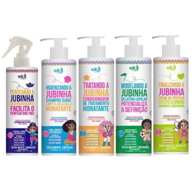 Imagem de Kit Jubinha Linha Infantil Completo Com Creme Levinho Widi Care Vegano