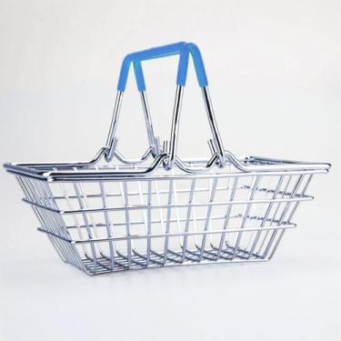 Imagem de Porta Trecos Mini Cesta de Compras - azul - Yaay