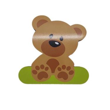 Imagem de Personagem MDF Urso - 1 unidade - Rizzo