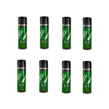 Imagem de 8 Cola De Contato Spray Amazonas 340g Tapeceiro - Kit Amazonas