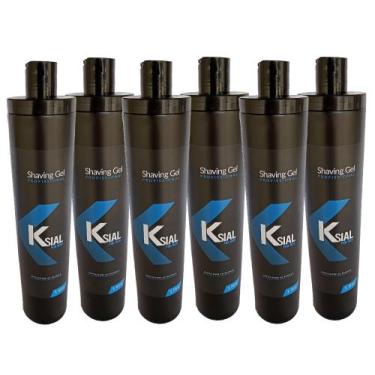 Imagem de 6 Shaving Gel de 1 Litro - Ksial For Men