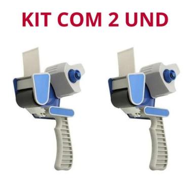 Imagem de Kit com 2 Suporte Aplicador P/ Fita Adesiva Durex - Brasfort