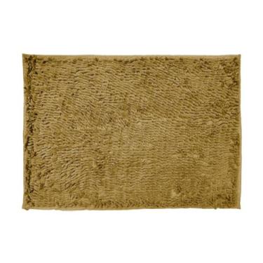 Imagem de Tapete Antiderrapante Macarrãozinho 50 Cm X 70 Cm - Mostarda - Campari