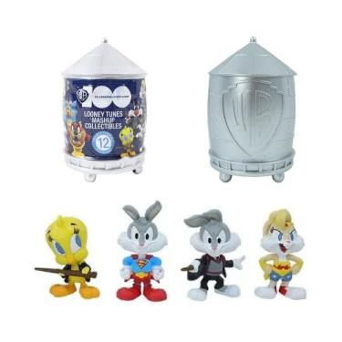 Imagem de Bonecos Miniatura Looney Tunes Surpresa Warner Bros 100 Anos