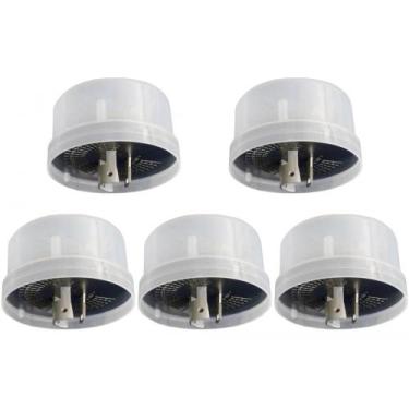 Imagem de Kit C/5 - Rele Qualitronix Fotocelula Para Base Nf Bivolt..., Bivolt