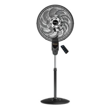 Imagem de Ventilador Coluna Max Control Mallory Com Controle Remoto 15 Pás Preto