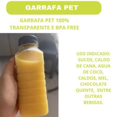 Imagem de Kit 25 Garrafas PET de Luxo com Lacre - Alta Qualidade e Resistência -