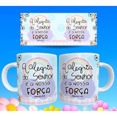 Imagem de Caneca gospel frases religiosas versículos bíblicos motivacionais 20 -
