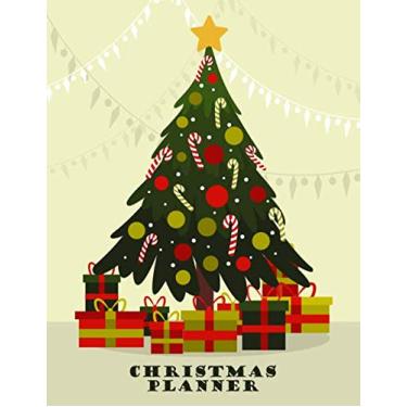 Imagem de Christmas Planner: Christmas Tree Cover Holiday Shopping Tracker - Christmas Planner for Gifts, Cards, Party, Meals & More - Get Organized and Stay Stress Free