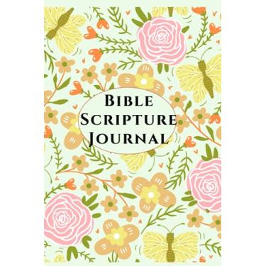 Imagem de Bible Scripture Notebook: A Creative Christian Workbook: A Simple Guide To Bible Study -Christian Gifts -Floral Notebook - Prayer Journal for Women -A ... Notebook 110 lined pages 6x9” (Wise Words)