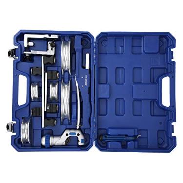 Imagem de Kit Dobrador de Tubo de Cobre Manual CT-999RF para Tubos de 10-22mm - Conjunto Completo de Ferramentas de Moldagem para Dobra Fácil e Precisa