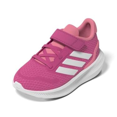 Imagem de adidas Tênis infantil unissex Run Falcon 5, Pulse Magenta/Branco/Rosa Bliss, 18