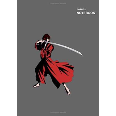 Imagem de Awesome Rurouni Kenshin Wandering Samurai notebook For Kids: 7" x 10", 110 White Pager, Cornell sketchbook.