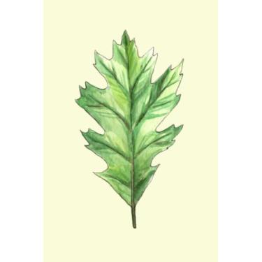 Imagem de Eichenblatt: Notizbuch (120 Seiten, 15x23cm, gepunktet) Dotted Bullet Grid Tagebuch Journal