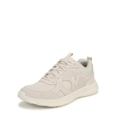 Imagem de Vionic Tênis feminino Walk Parkside para caminhada - suporte de arco com amortecimento tamanhos 34 a 44, Branco, 9