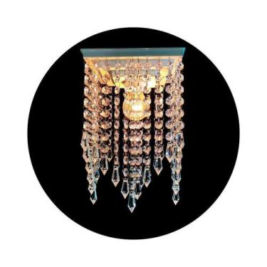 Imagem de Lustre de Cristal em Acrílico - Design Moderno - Lustres Sh Design