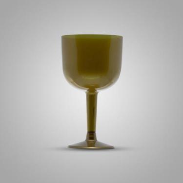 Imagem de Taça Acrílica Pit-500 500ml Gin Dourada Ouro - 04 unid - PLASTILANIA